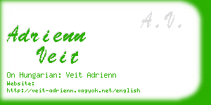 adrienn veit business card